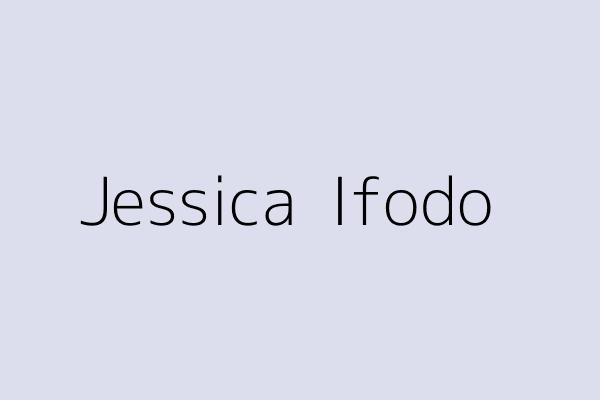 Jessica  Ifodo